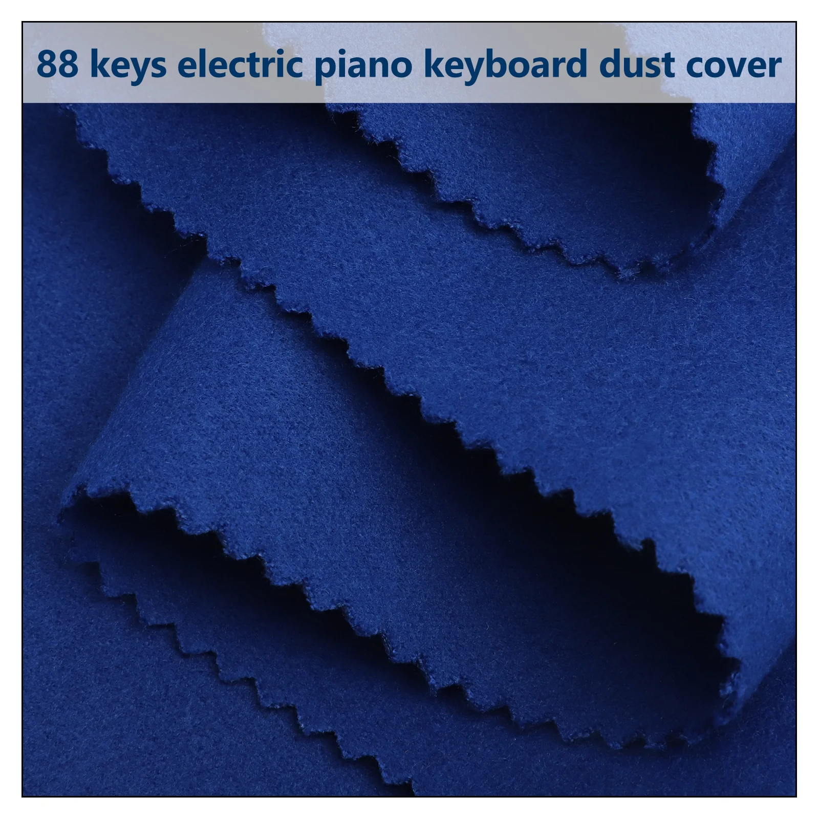 Cubierta de tela para teclado de Piano eléctrico, 88 teclas, duradera, lavable, protección a prueba de polvo para Pianos, cubierta para teclado de Piano