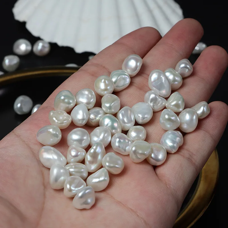 Hot Sale Freshwater Loose Beads Keshi Pearl AA Quality Irregular Shape Pearls for Make Women Pendants Earring Fine Jewelry DIY