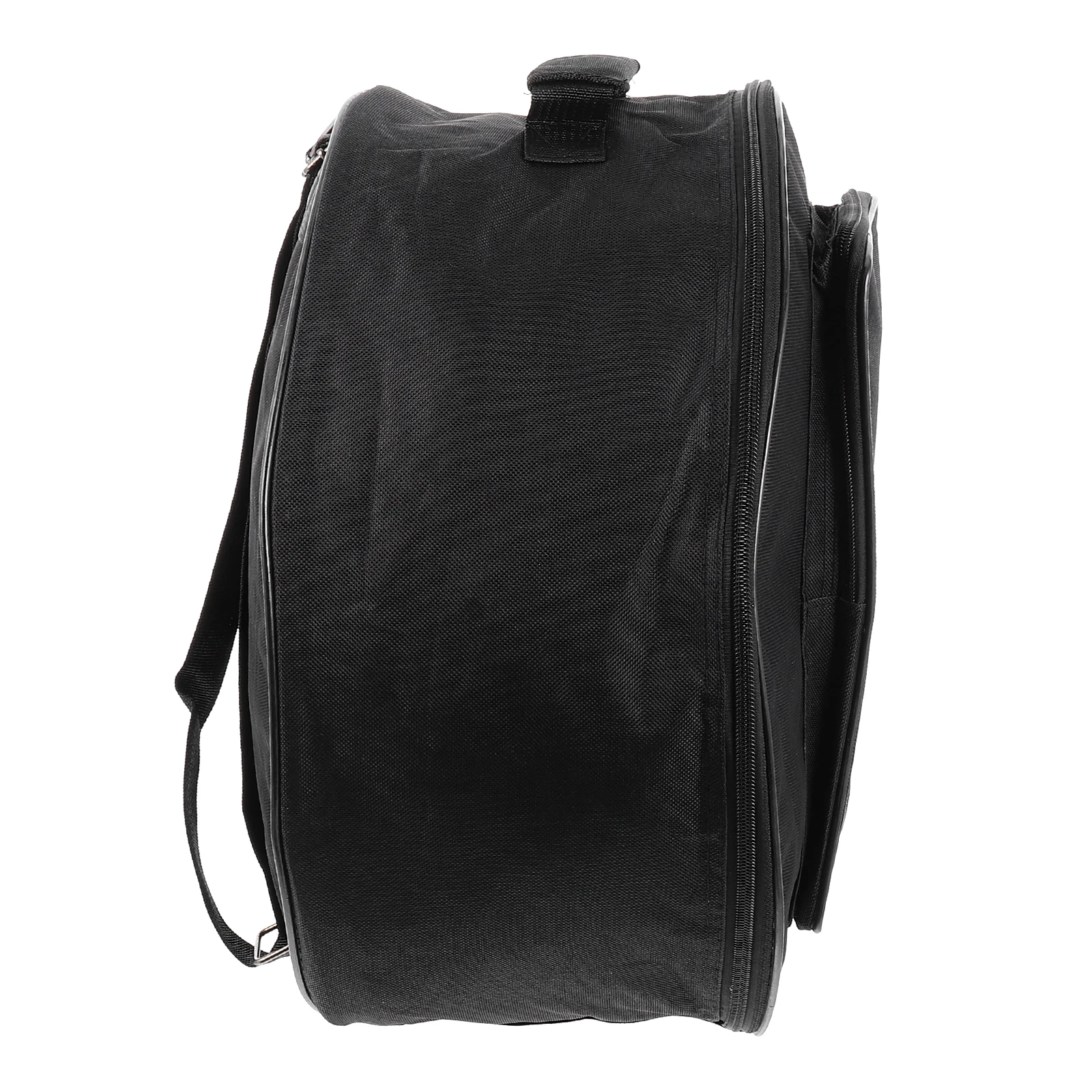 

13 -14 Cotton Trolley Bag Case for Snare Drum Accessory Padded Handbag Gig Black Travel