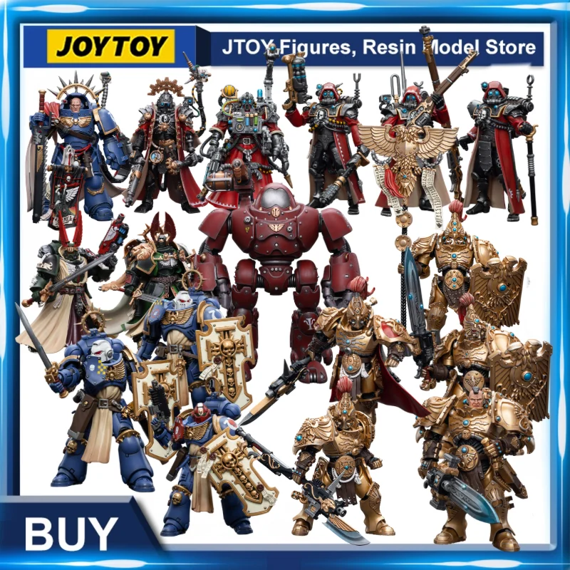 

[IN STOCK] JOYTOY Warhammer 40K 1/18 Action Figure Dark Angels Primarch Lion Jonson Anime Model Toy For Gift Free Shipping