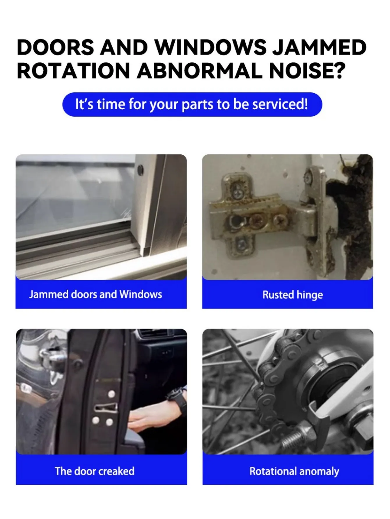 شحم صناعي متعدد الأغراض - مادة تشحيم قناة باب السيارات، مسار فتحة السقف وصيانة أجزاء الحركة |   Waterp لجميع المواسم