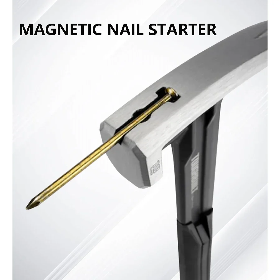 Imagem -04 - Toughbuilt-smooth Face Steel Head Rubber Rip Framing Hammer Tb-h11r-s16 S18 16 oz 18 oz