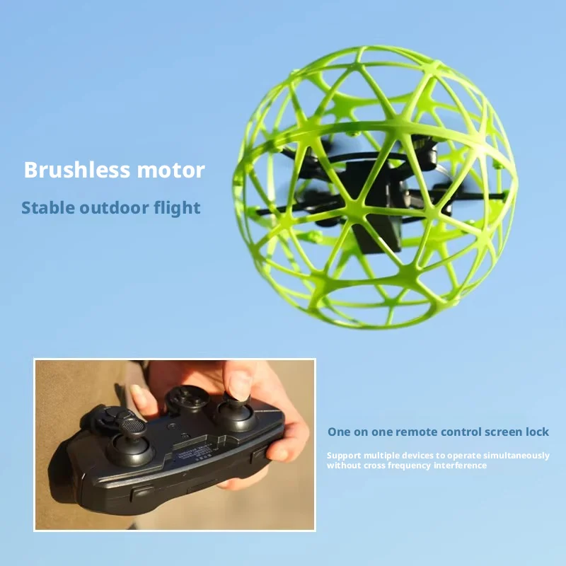 New 20CM Large-sized Soccer Drone Shockproof Specially Designed for Competitions Quadcopter Remote-controlled toy for children