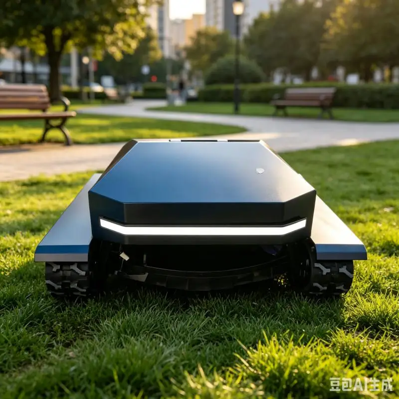 Remote Control Lawn Mower Customized Professional RC Grass Cutter Intelligent Brush Cutting Robot Garden Maintenance Tool