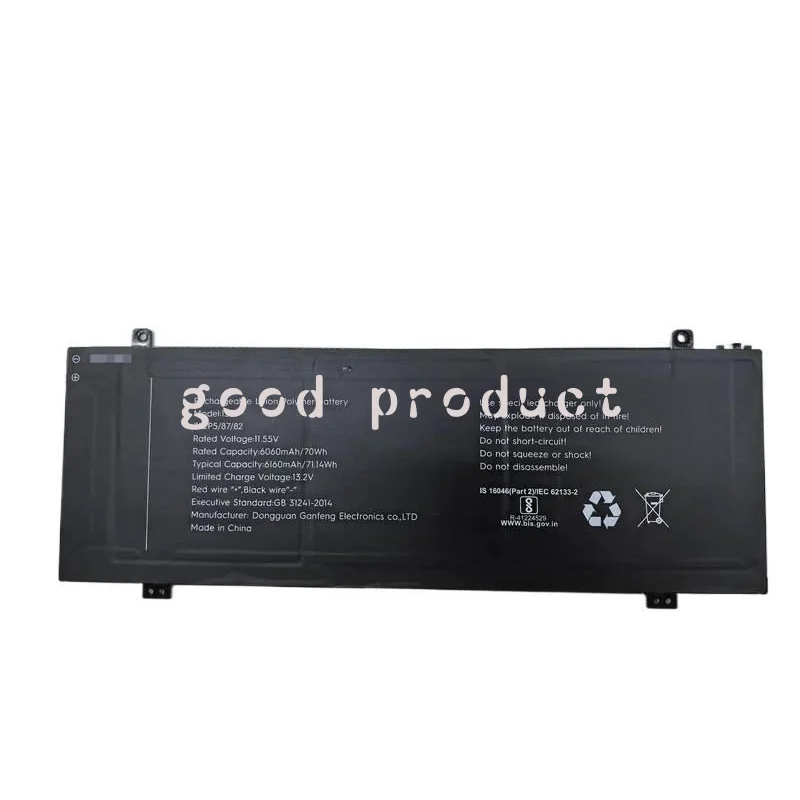 

Laptop Battery For Tecno MEGABOOK T1 15.6 T15AA Tecno 156 GF156 6160MAH 71.14WH