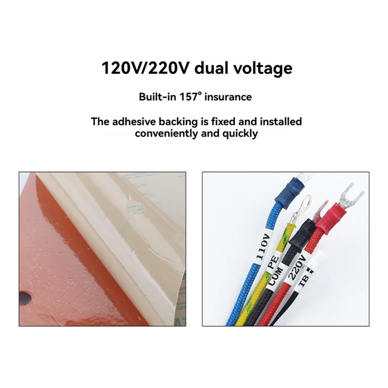 

AP-для Creality K2 Plus аксессуары для 3D-принтеров, горячая кровать, силиконовая грелка для Creality K2 Plus, печатная кровать с подогревом