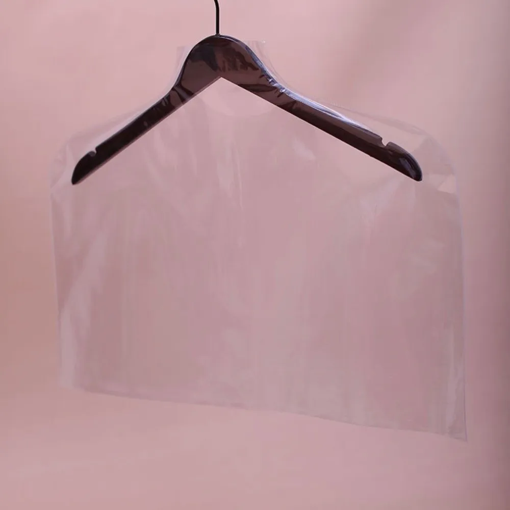 Portable Clear Clothes Covers PVC Multiple Size Dust Moisture Proof Half Body Cover For Garment Coat Jacket Shirt Suit