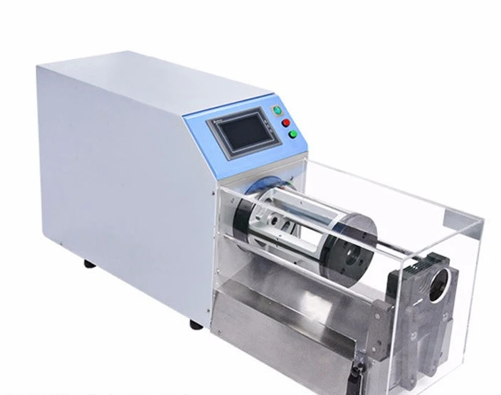 Semi-automatic coaxial wire stripping machine, small manual multi-core sheath wire
