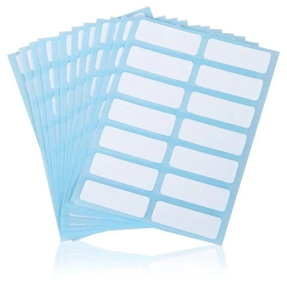 13 X 38mm Hot Selling Sticky Labels Blank Self Adhesive Name Stickers Blank Note Labels Price Sticker Name Number Tags