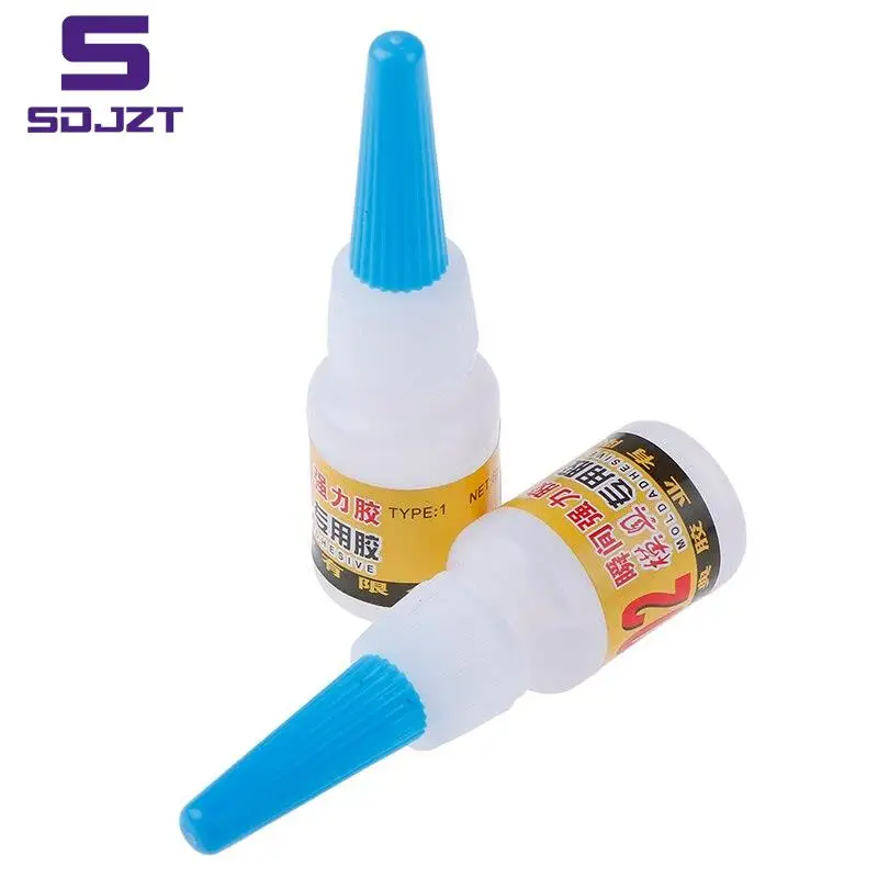 2Pcs 502 Super Glue Instant Quick-drying Cyanoacrylate Adhesive Strong Bond Fast Crafts Repair