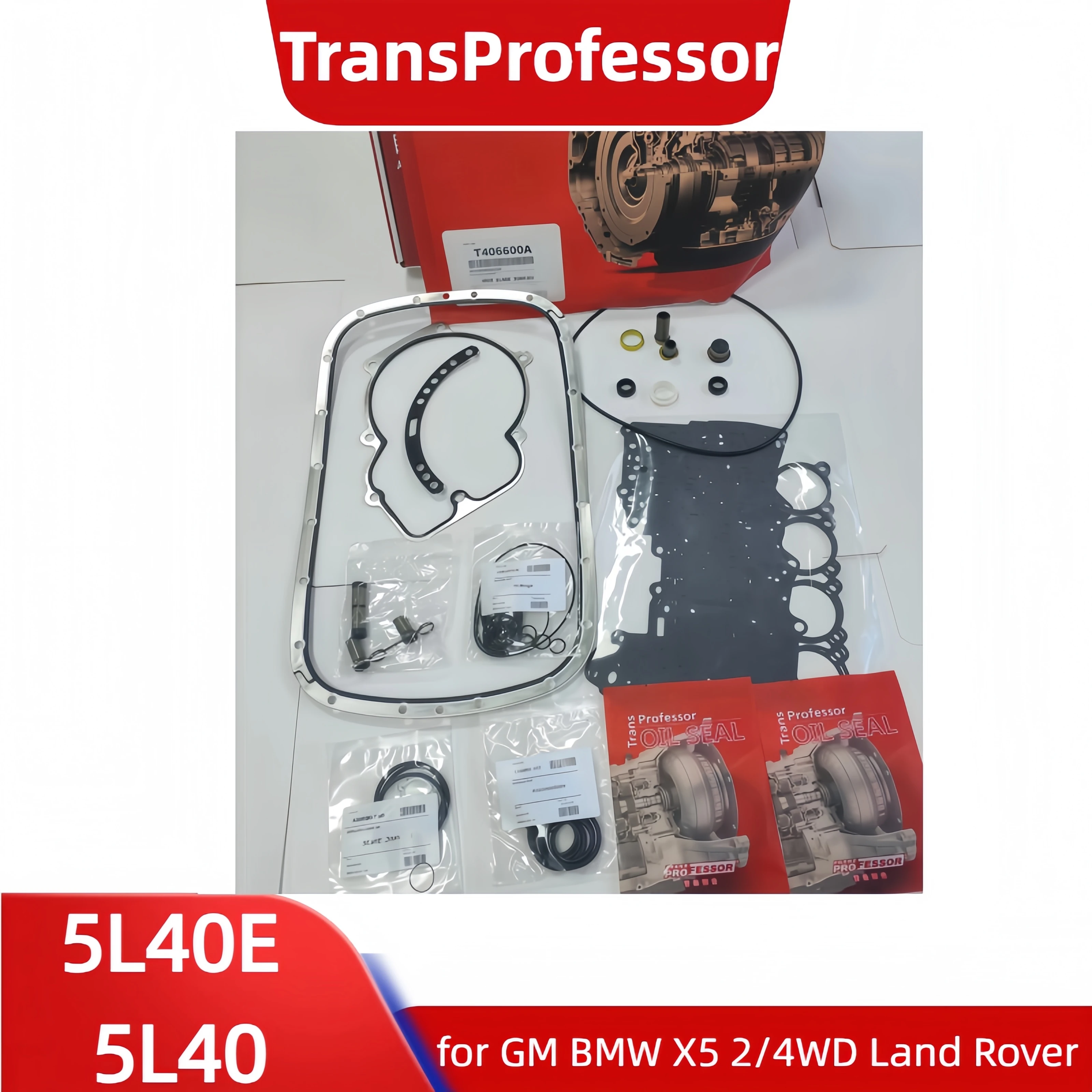 GM 5L40E Transmission Repair Overhaul Kit  for BMW X5 2/4WD Land Rover ,TransProfessor Gearbox Oil Seals Gasket Car Accessories