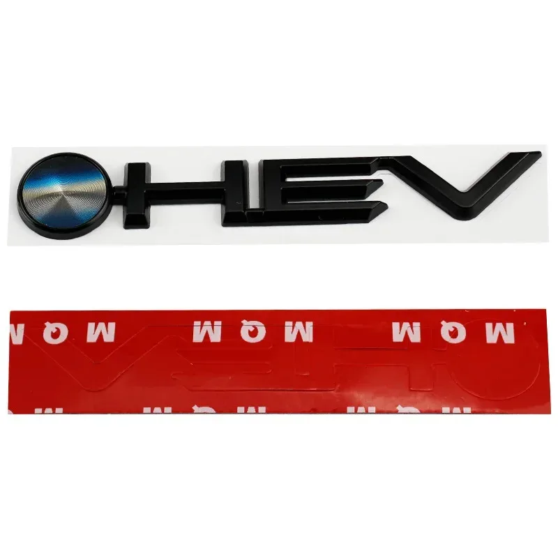 سيارة ثلاثية الأبعاد معدن HEV شعار الجذع شعار شارة الشارات ملصق لتويوتا كامري 9th 2024 هايلاندر جرانفيا سيينا أفالون اكسسوارات