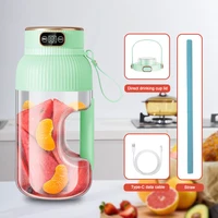 1000ML Portable Juicer Blender Fruit Juicer USB Charging Lemon Orange Fruit Juicing Cup Smoothie Blender Machine Kitchen Tools 4