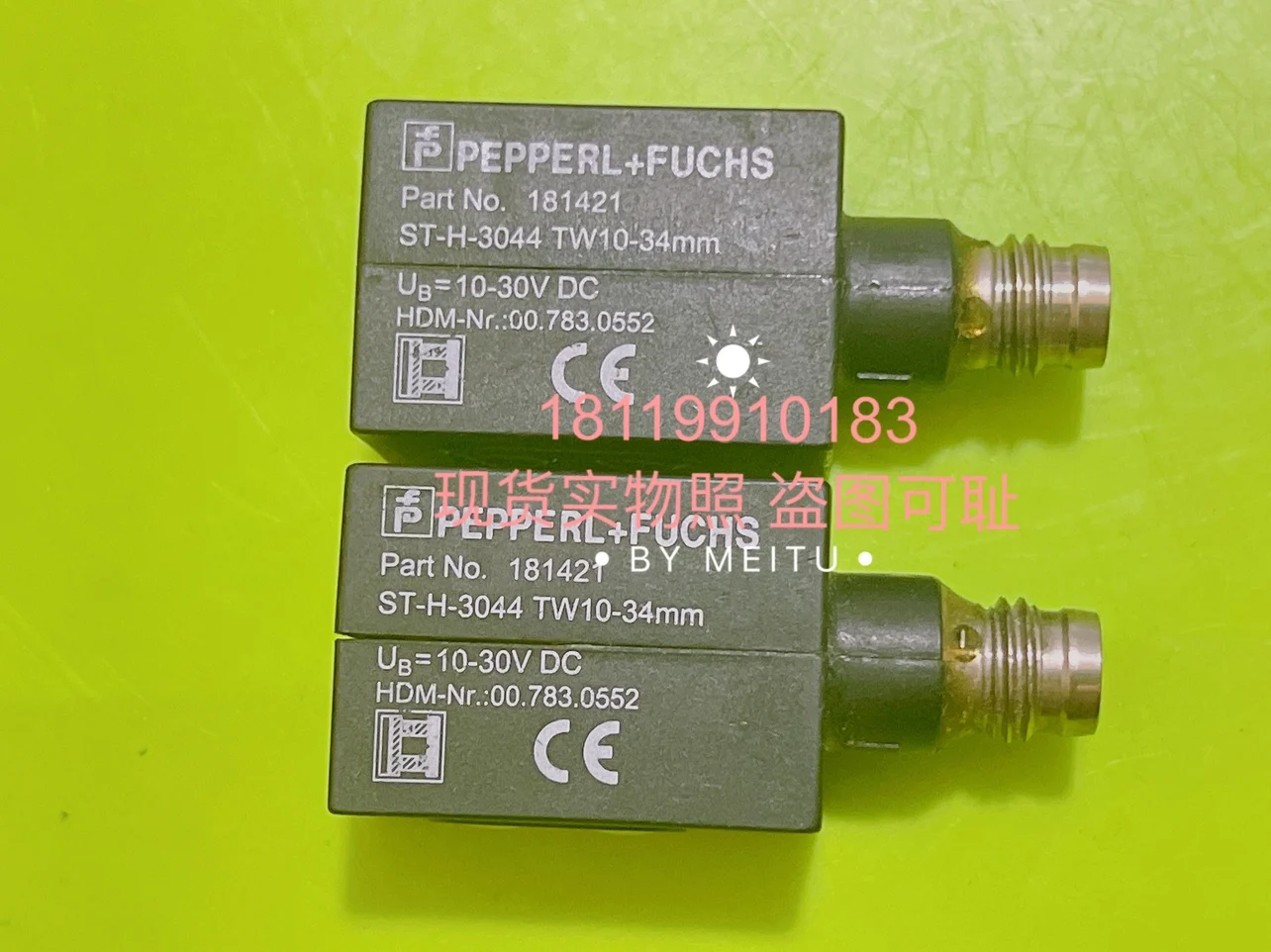 Sensor HDM-NR.: 00.783.0552 ST-H-3044 TW10-34 Of P+F Folding Machine.