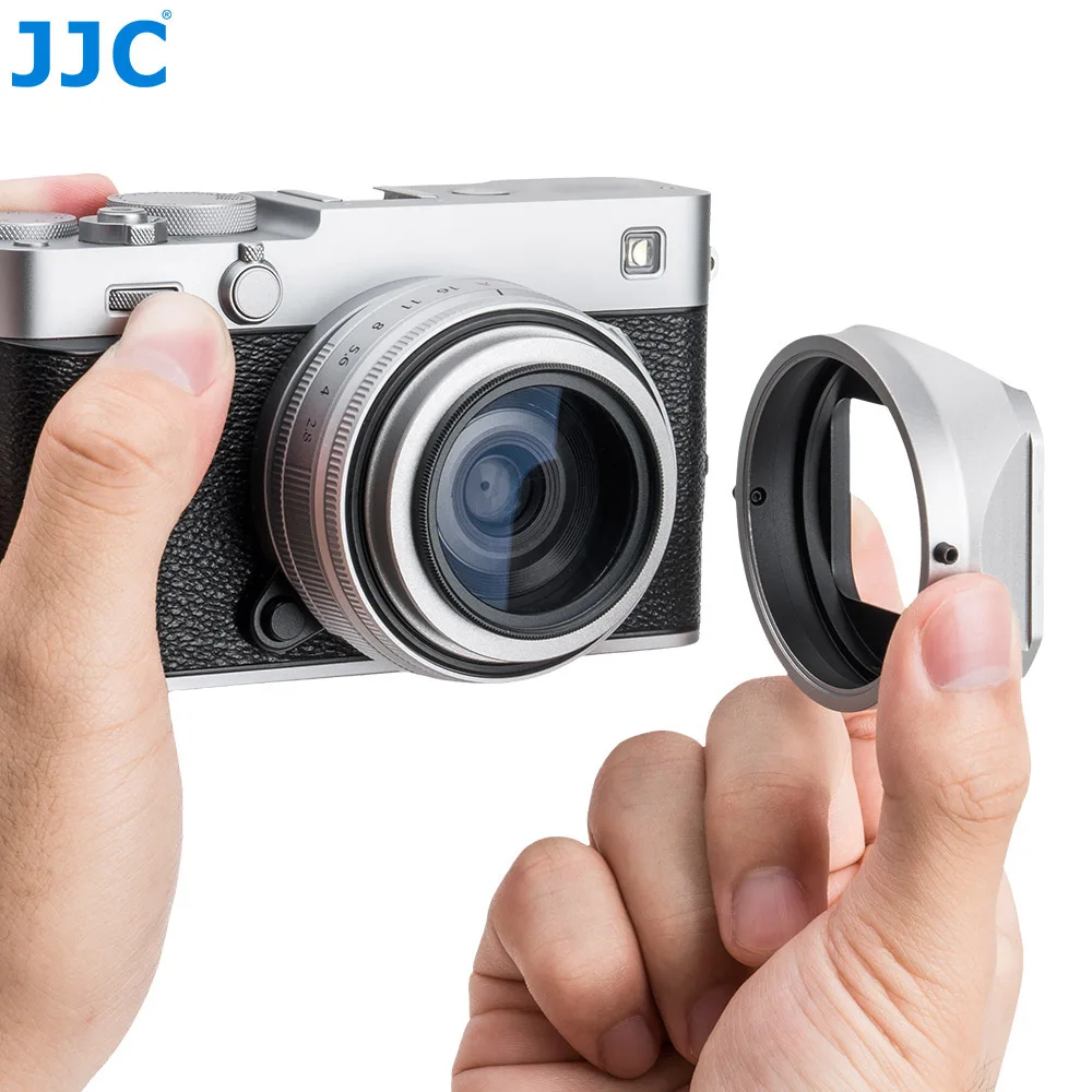 JJC Gegenlichtblende für Fujifilm XF 27mm f/2.8 R WR Objektiv, XF 23mm F2.8 R WR Objektiv mit Objektivkappe ersetzt LH-XF27 Gegenlichtblende – Detail 14