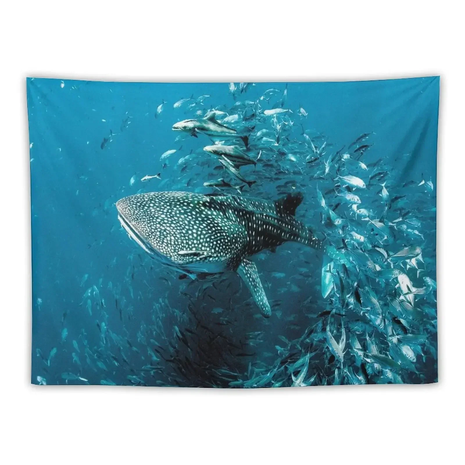 Whale Shark Award Winning Photo Tapestry Decoration Bedroom Luxury Living Room Decoration Wall Decoration Wall Hanging Tapestry