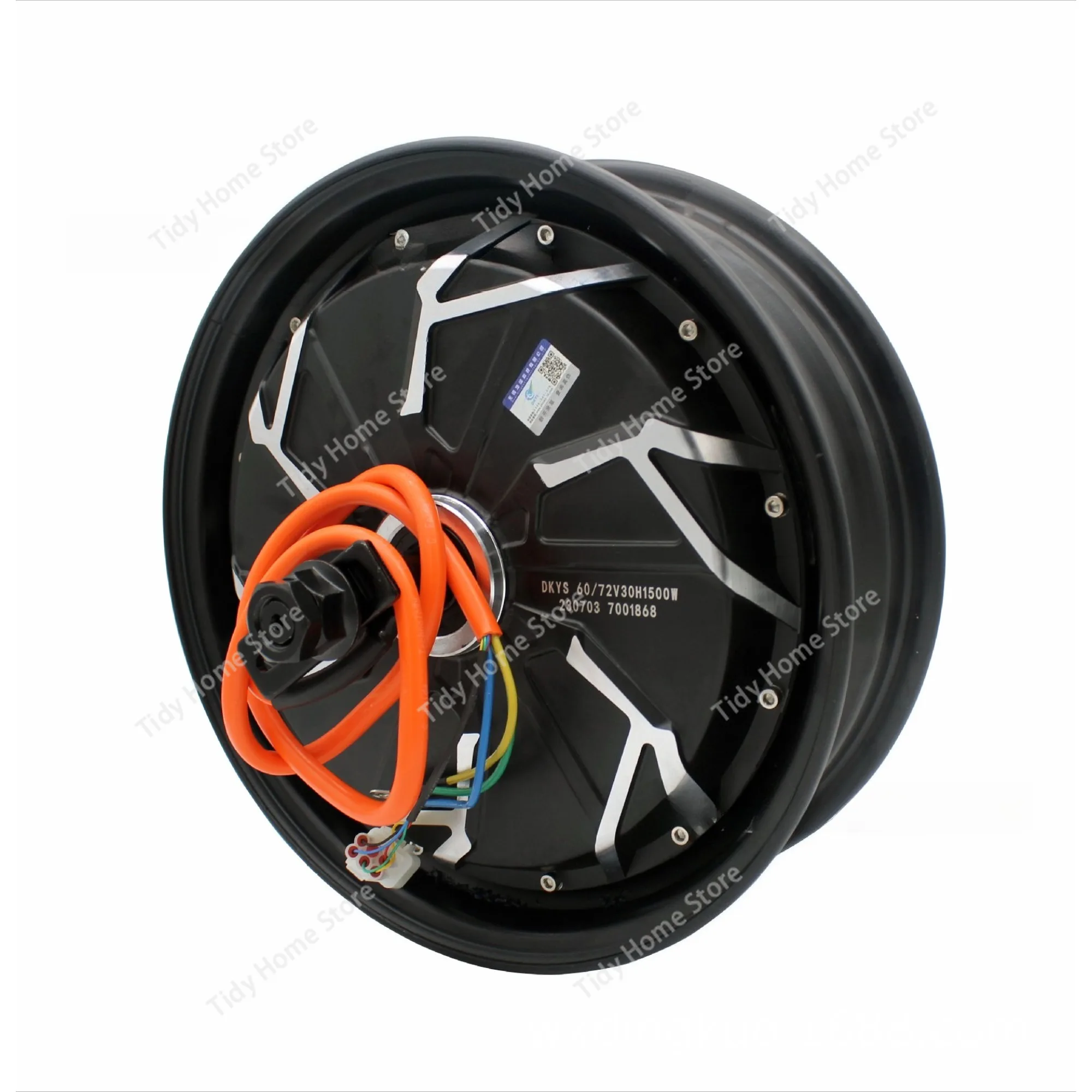 Brushless DC Motor for Electric Vehicles/Electric Scooters - 60V/72V, 12-Inch, 30H, 1500W