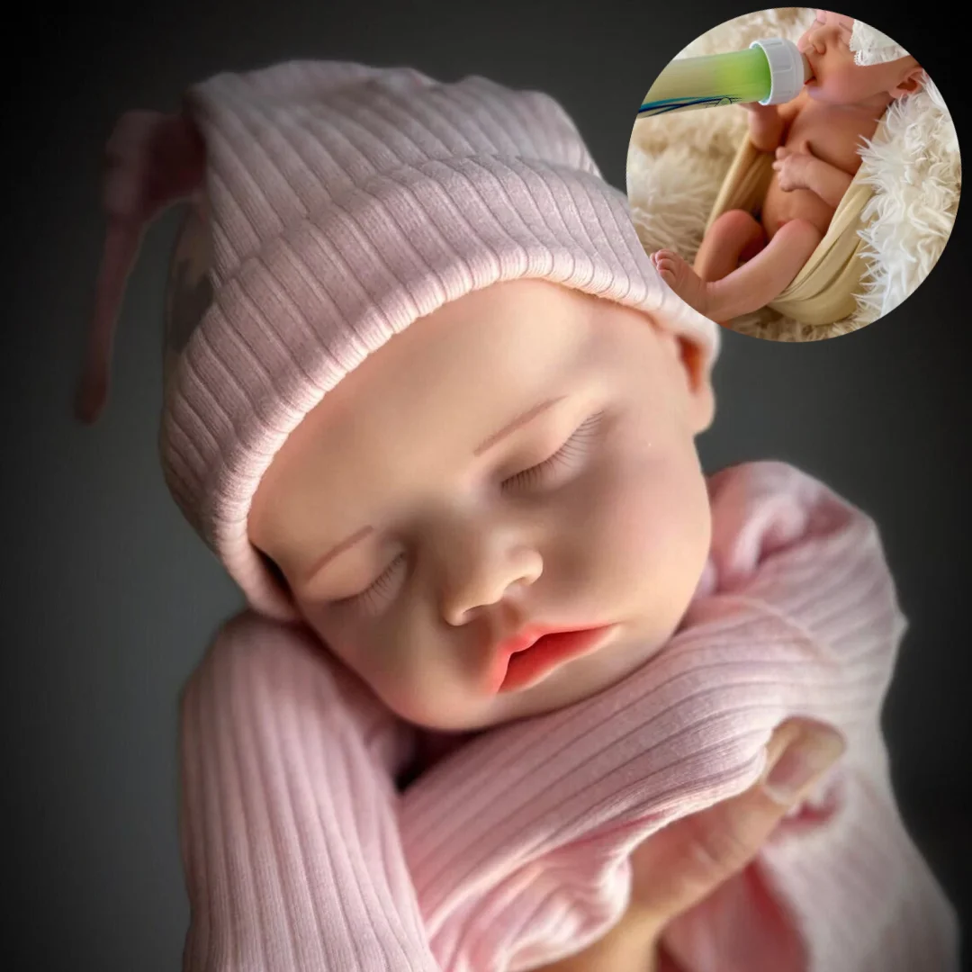 

44 см может открыть рот близнецы, однотонный силиконовый Bebe Reborn Girl с укорененными ресницами, 3D окрашенная кожа, мягкий на ощупь, для новорожденных девочек