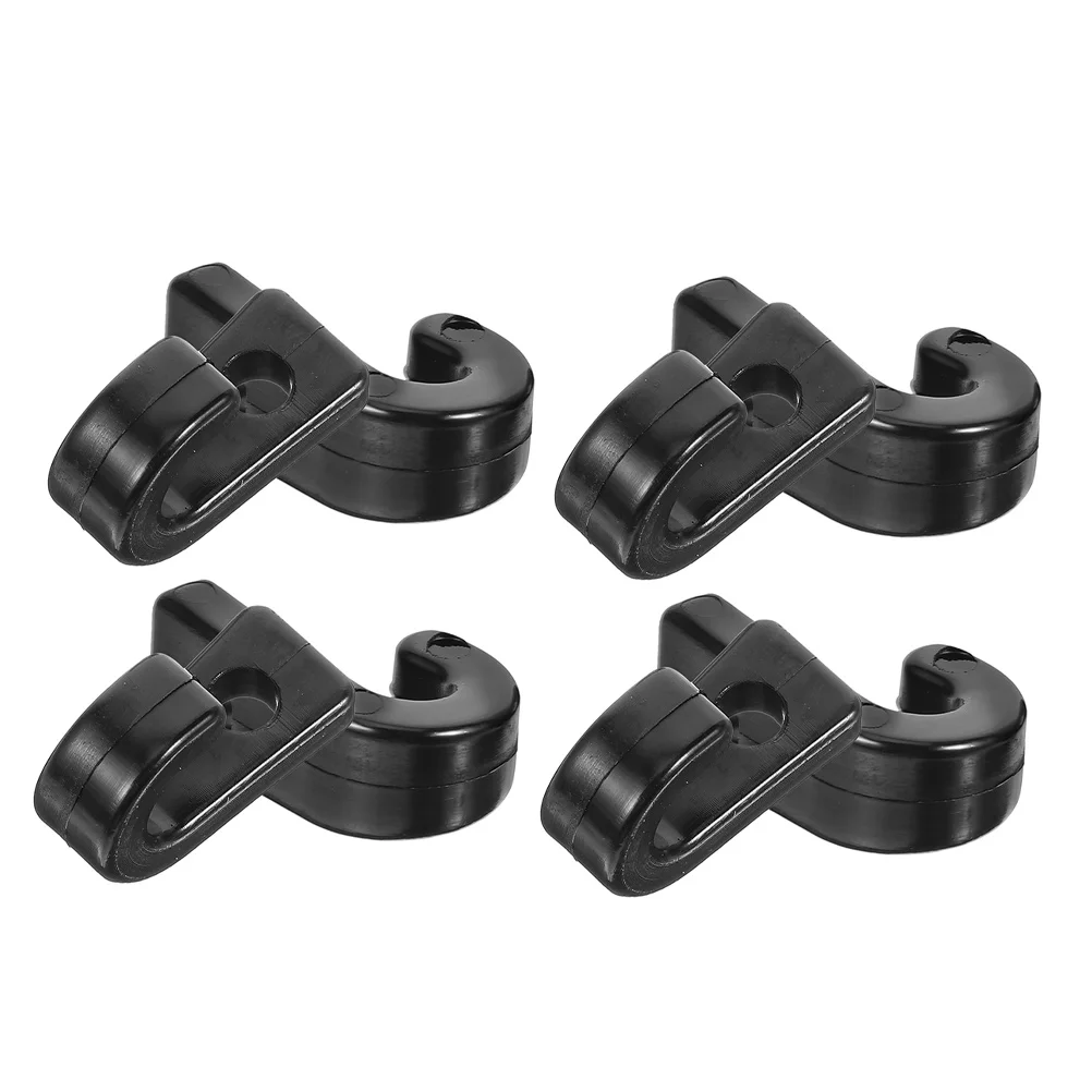 

Inflatable Boat Marine Buckle Hook Kayak Cord Hooks Canoe Replacement Black Lashing