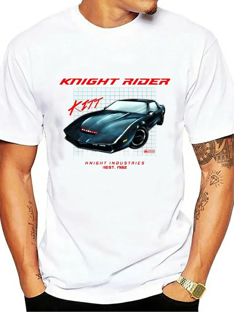 Kitt Firebir 1982 shirt  cool T Shirt for Men 1982 Kaus Mobil David Bowhoff Knight Industry  graphic t shirts