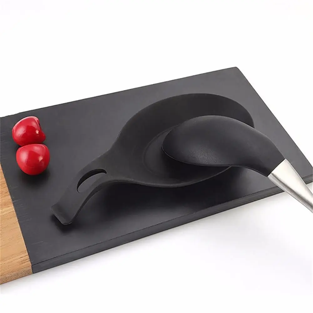 Accessories Tool Plate Holder Scoop Bracket Stand Lid Stand Heat Resistant Spoon Rest Spoon Shelf Utensil Spatula Holder