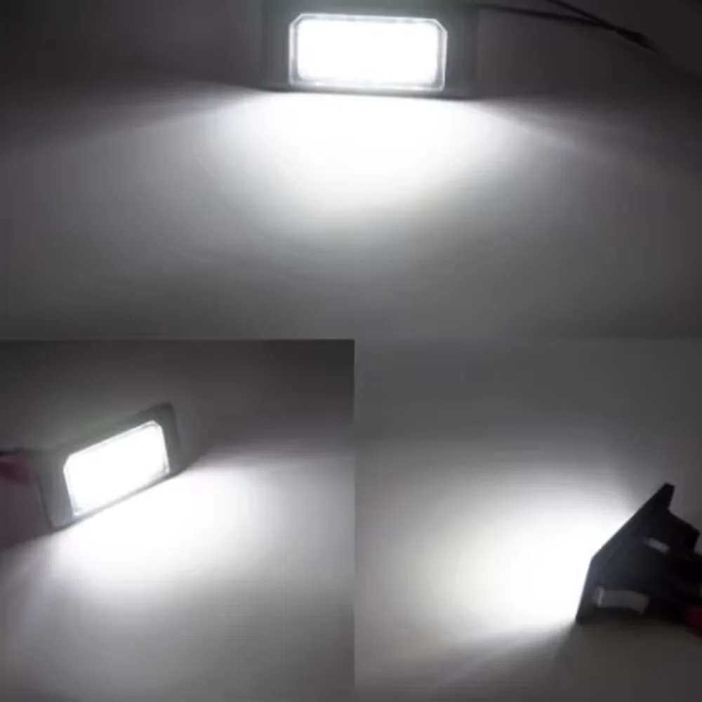 2 قطعة ضوء لوحة ترخيص LED ، 6500 كيلو درجة حرارة اللون ، مناسبة لأودي Q3 Q5 A1 S1 A3 A4 S4 A5 A6 S6 RS6 A7 S7 RS7 TT Canbus