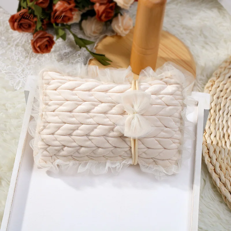 Newborn pillow photo props Fried Dough Twists headdress two piece  photo studio auxiliary modeling pillow