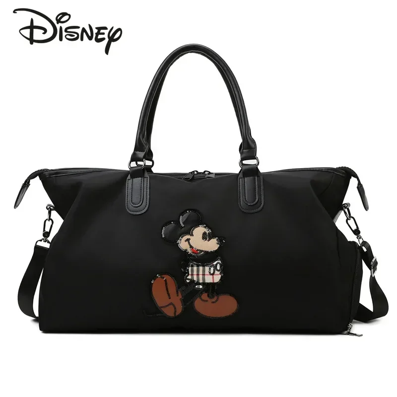 Imagem -04 - Mala Feminina de Grande Capacidade Disney Bolsa Fitness Separação Seca e Úmida Bolsa para Guardar Viagem Nova Moda de Alta Qualidade