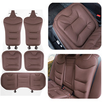 Car Seat Covers Cushion Leather Four Seasons Universal Breathable Car Backrest Cushion Automotive Interior Accessories Supplies