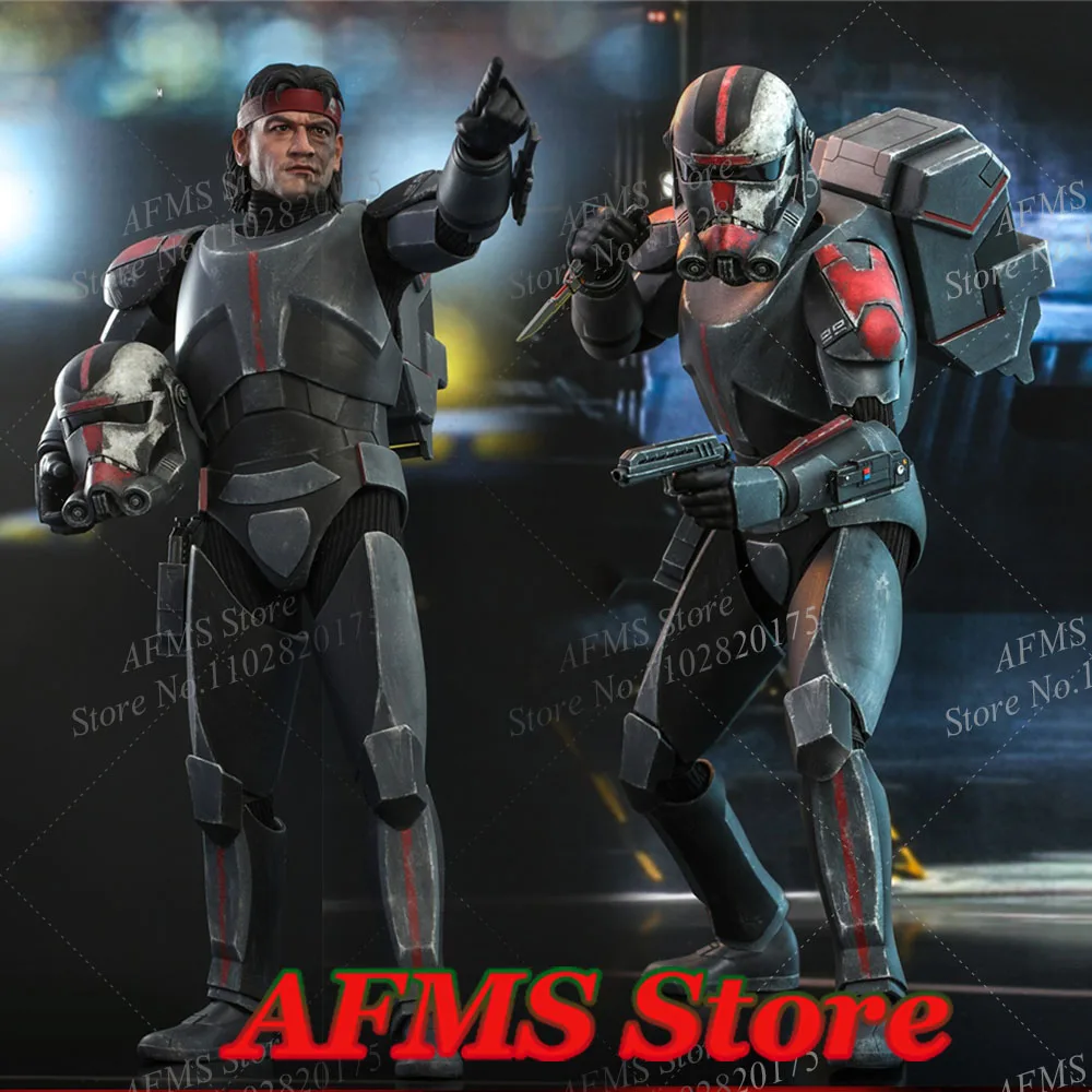 HOTTOYS HT TMS050 1/6 Scale Collectible Figure HUNTER Star Wars: The Bad Batch 12Inch Men Soldier Action Figure Model Toys