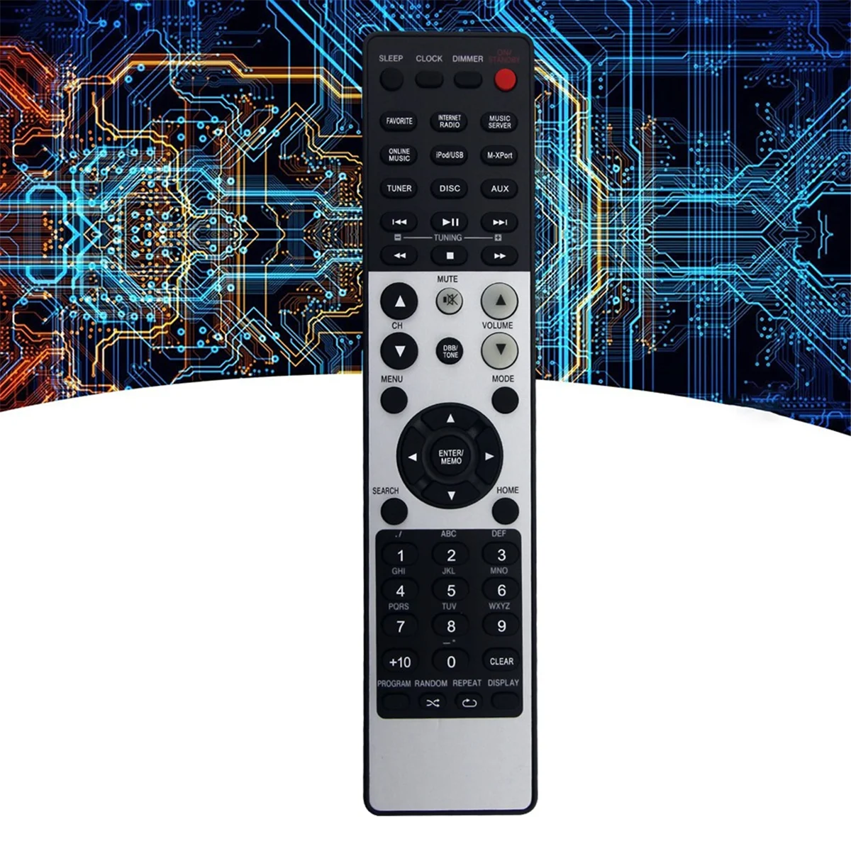 RC009CR Reemplace el control remoto para el receptor de CD de red Marantz M-CR603 307010079001 M