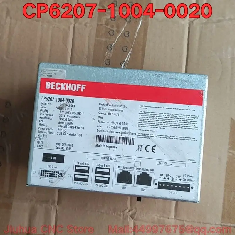Second-hand CP6207-1004-0020 Touch screen with falling mark function test normally requires Latest prices for August 2026