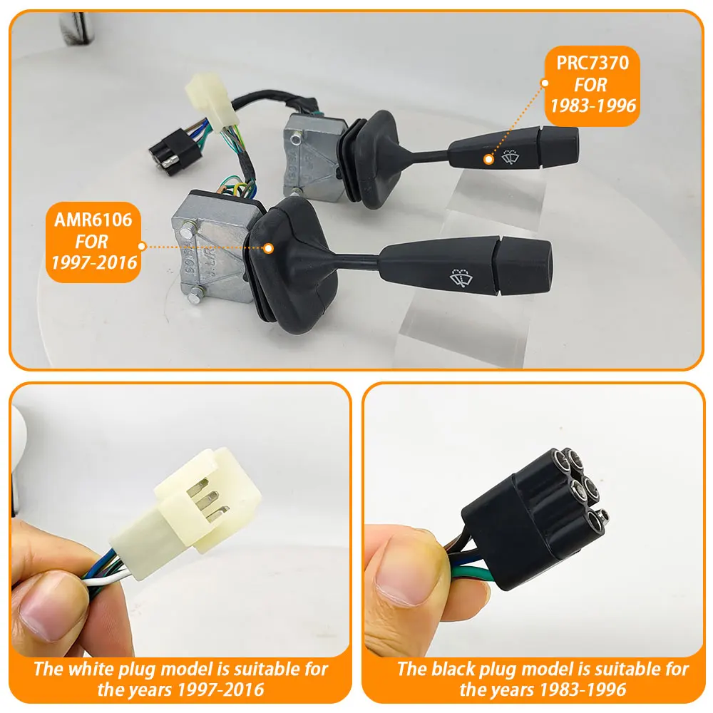 

AMR6106 Car Windscreen Wash Washer Pump Wiper Control Stalk Switch For Land Rover Defender Wiper Washer Switch PRC7370