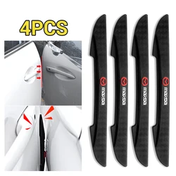 4pcs Rubber Car Door Edge Protector Stickers Anti Collision Strips For Mazda 3 Bk 6 Gh CX-5 CX30 MX-5 2 5 CX-3 GL CX-8 MS RX-8