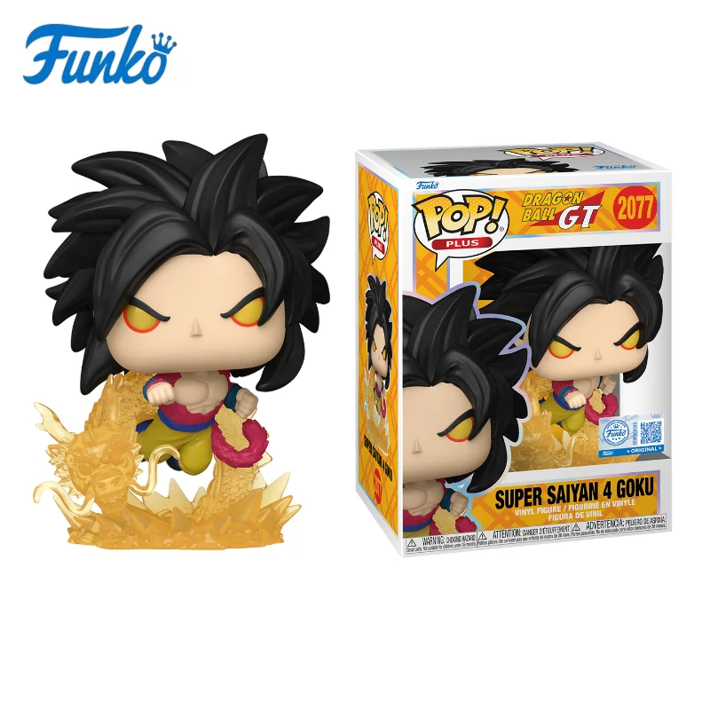 

Оригинальная фигурка Dragon Ball Funko POP — Super Saiyan 4 Son Goku (Шэнронский кулак) | Коллекционная фигурка, орнамент, подарок для фанатов
