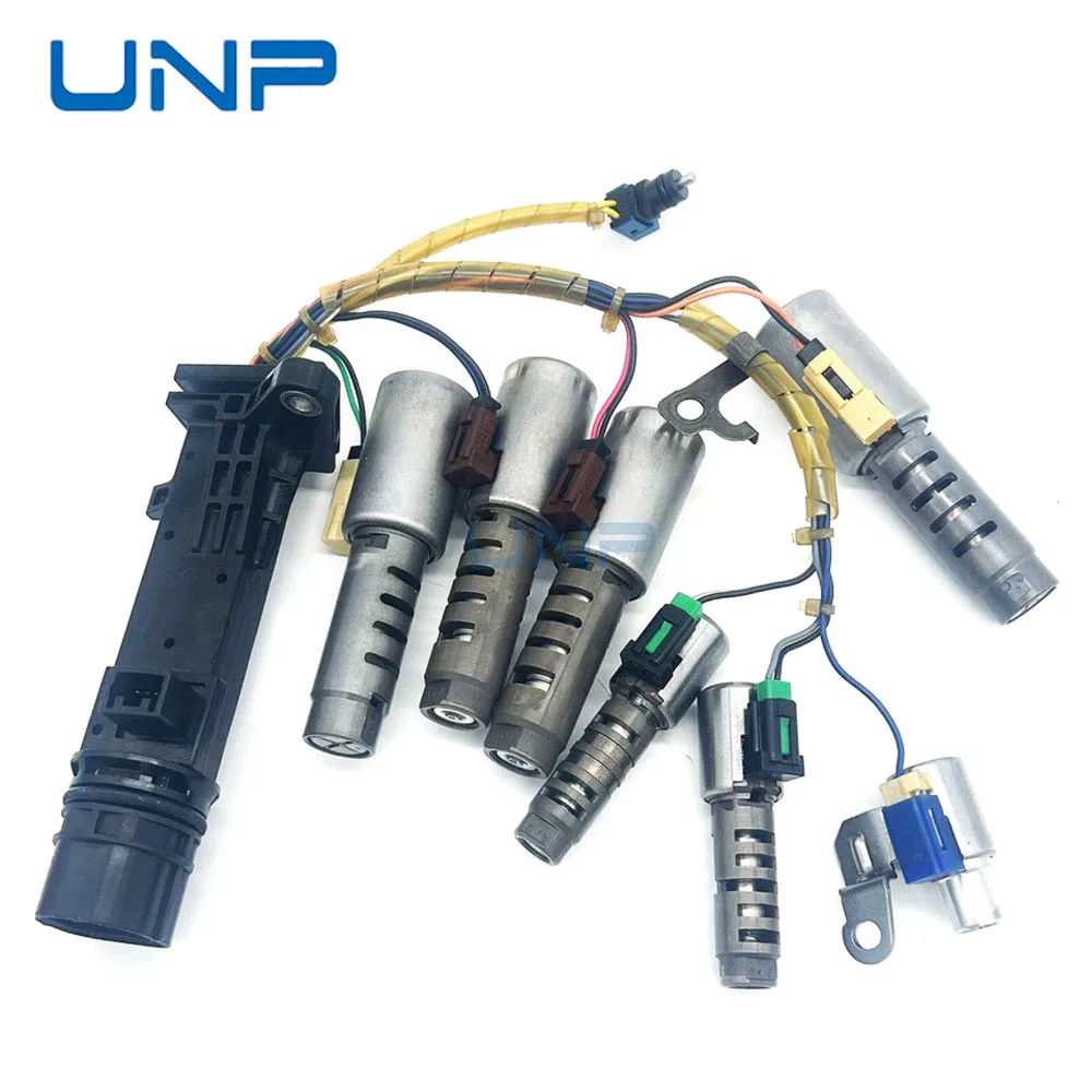U760E U760 Transmission Solenoid Kit With Harness for TOYOTA Camry RAV4 2.5L Highlander Venza Sienna 2.7L LEXUS EX350 RX350 3.5L