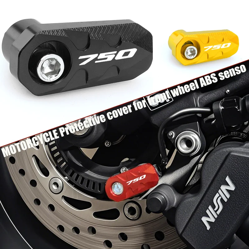 Para HONDA CB750 CB 750 HORNET X-ADV750 XADV 750 Shadow 750 NC750 Nova Capa Protetora de Sensor ABS CNC para Roda Traseira de Motocicleta