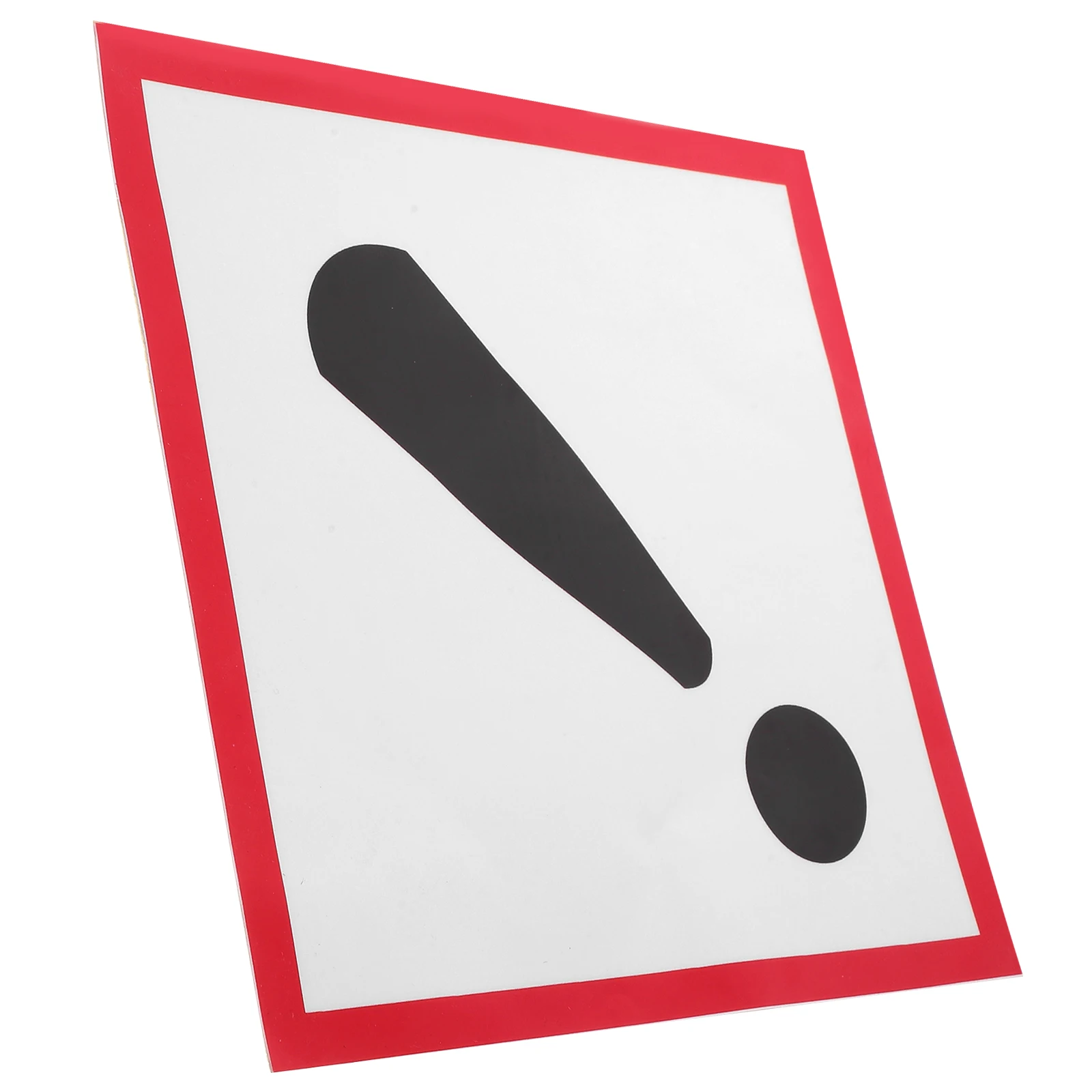 Safety Sign Stickers Car Warning Driver Reflective Danger Area Keep Out Caution Construction