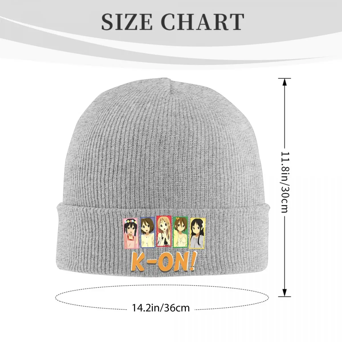 K ON Anime Hat Autumn Winter Beanie Fashion Comic Caps Men Women Skullcap