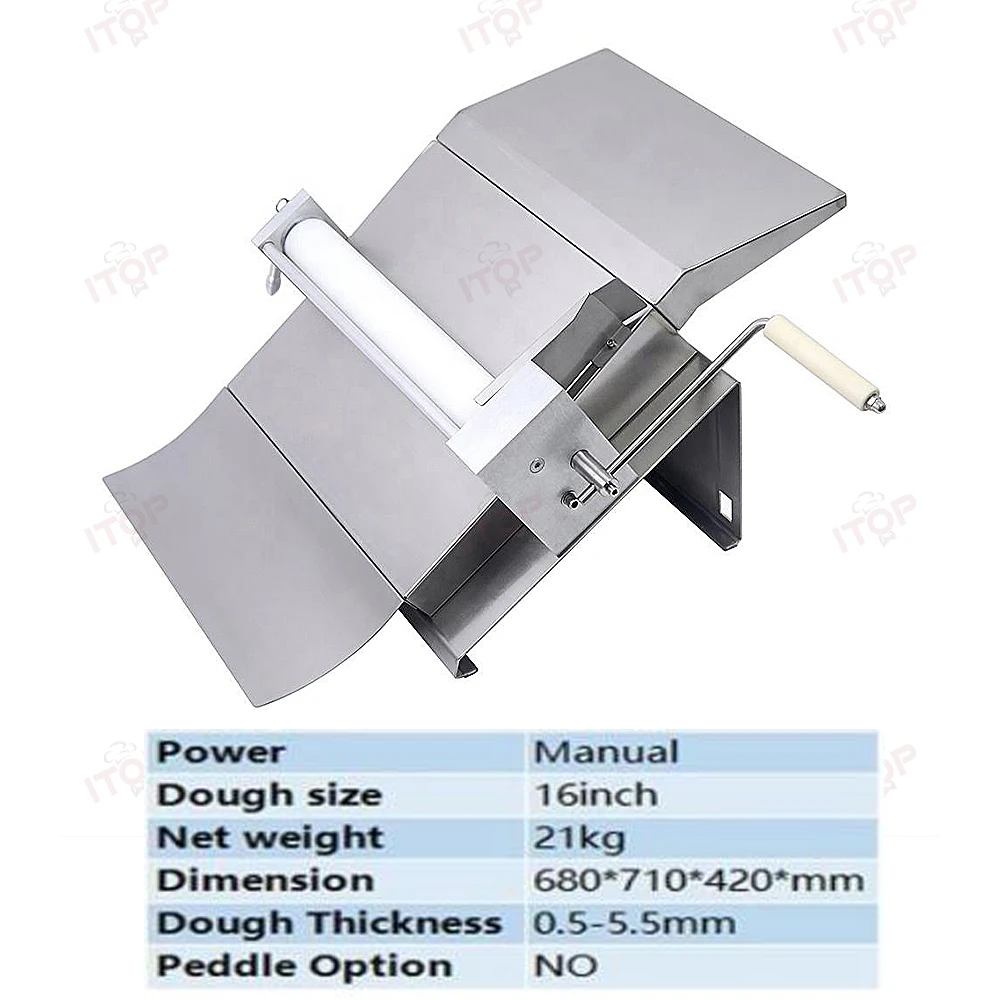 ITOP Manual Commercial Dough Sheeter