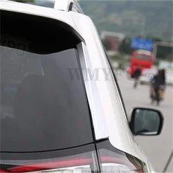 2pcs Car Window Trim Lip Spoiler For Ford Edge 2015 2016 2017 Rear Wing Side Edge Tail Flap Rear Trunk Spoiler Lip