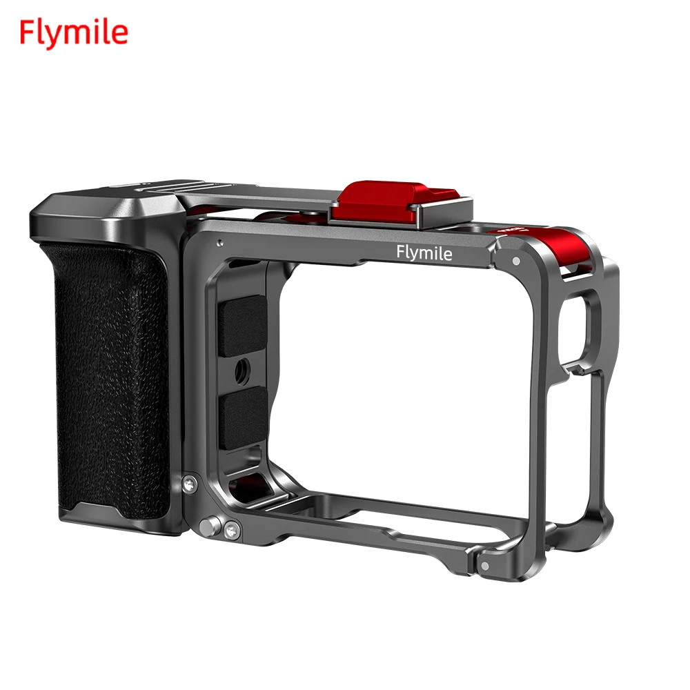 

Flymile Camera Grip Holder for Insta360 Ace Pro 2/Ace Pro Camera Accessorise Shutter Button Photography Handle Anti-shake