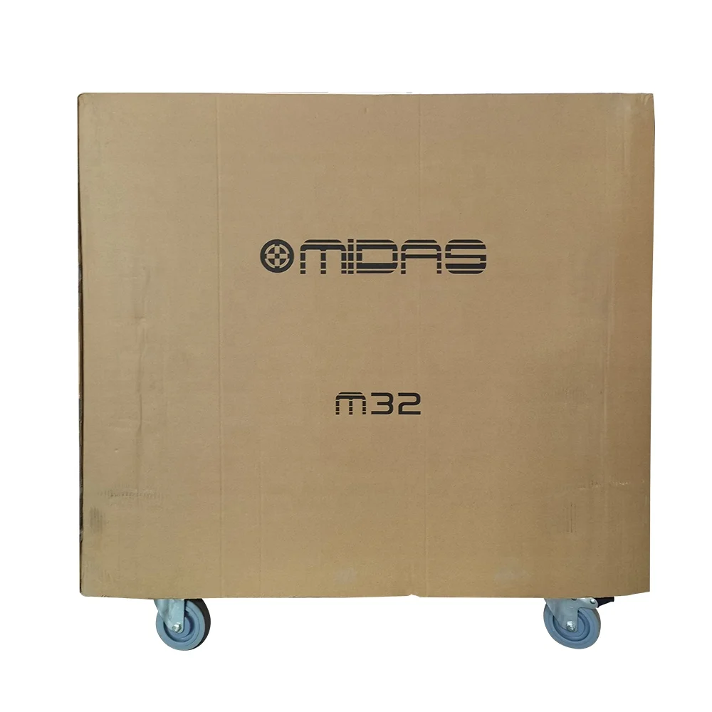 Customized Flight Case For Midas M32-Live Digital Mixer Normal Version Flight Case With Wheels & Handles