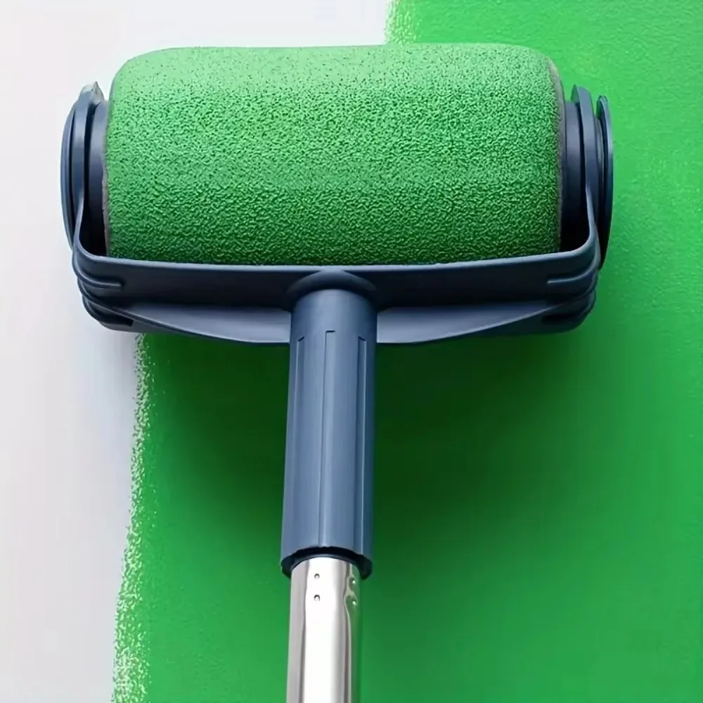 Extendable Wall Paint Roller Set Professional Painting Tool with Perfect Edge for Home Artwork