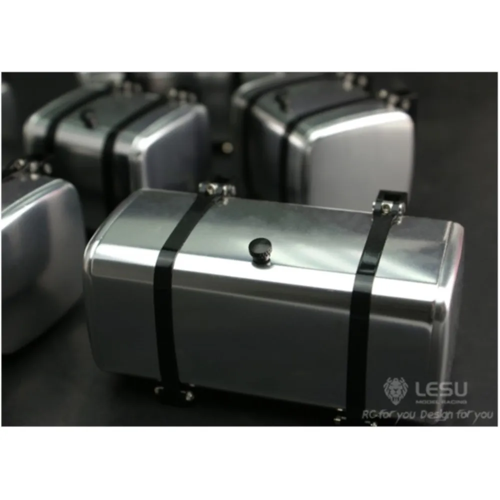 ถังน้ำมันไฮดรอลิก LESU 1/16 ขนาด 55*45*44 มม. สำหรับรถบรรทุกควบคุมระยะไกล รถแทรกเตอร์ โมเดล DIY อะไหล่จำลอง TH16702
