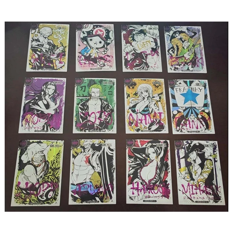 Anime One Piece EXP EX SSP CP SP LP PR GP Cards Sanji Luffy Zoro Ace Usopp Brook Shanks Law Hancock Nami Robin Collection Cards