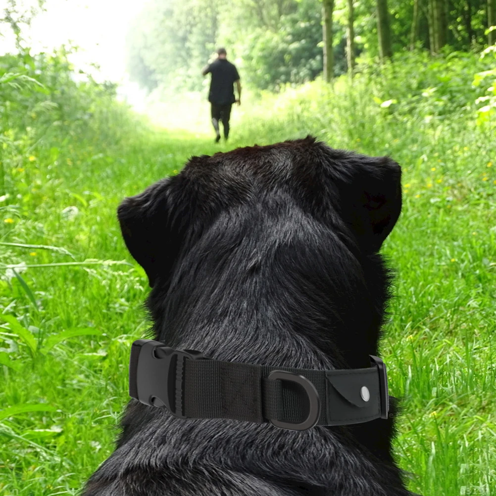 

2pcs Adjustable Dog Collar Pet Anti Lost Locating Collar D Wear Resistant Comfortable Outdoor Safety Accessories for Dogs