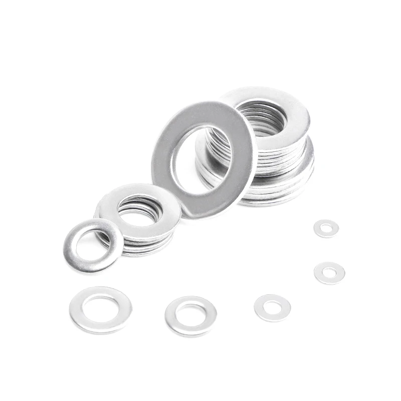 

180Pcs 304 Stainless Steel Washers O Ring Fasteners Gasket Set M2 M2.5 M3 M4 M5 M6 M8 M10 Flat Washer Grommets Washers