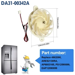 DA31-00342A Silnik lodówki BLDC FAN Pasuje do parownika zamrażarki Sam sung RS27T5200SG, RS22T5561SR, RS22T5201SR ARES2130RA