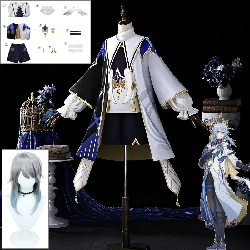 Disfraz de Cosplay de Honkai Star Rail, Serie Gatito, para Mujer, para Halloween, Fiestas, Juegos de Rol, Conveniones